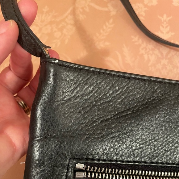 Etienne Aigner Leather Crossbody purse, black - Picture 8 of 12